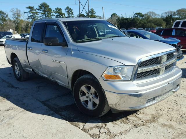 1D7RB1GP6BS673916 - 2011 DODGE RAM 1500 SILVER photo 1