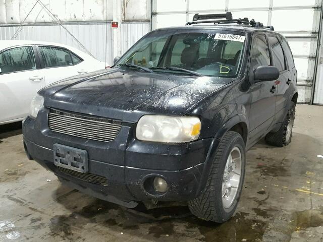 1FMCU94125KC10874 - 2005 FORD ESCAPE LIM BLACK photo 2