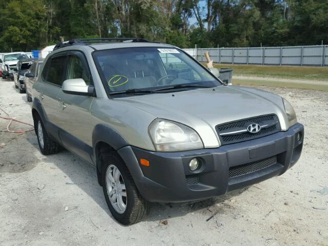 KM8JN12D86U372663 - 2006 HYUNDAI TUCSON GLS SILVER photo 1