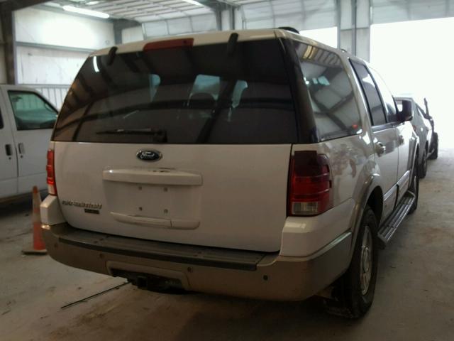 1FMRU17W84LB83076 - 2004 FORD EXPEDITION WHITE photo 4