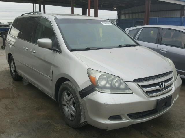 5FNRL38786B450331 - 2006 HONDA ODYSSEY EX BEIGE photo 1