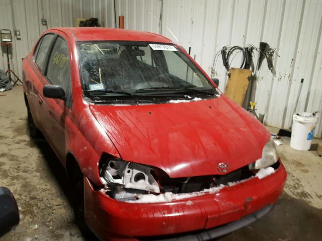 JTDBT123810196882 - 2001 TOYOTA ECHO RED photo 1