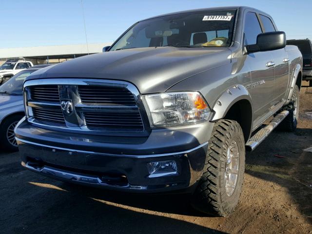 1C6RD7LT0CS107057 - 2012 DODGE RAM 1500 S CHARCOAL photo 2