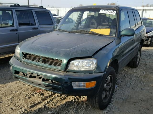 JT3GP10V8X7064188 - 1999 TOYOTA RAV4 GREEN photo 2