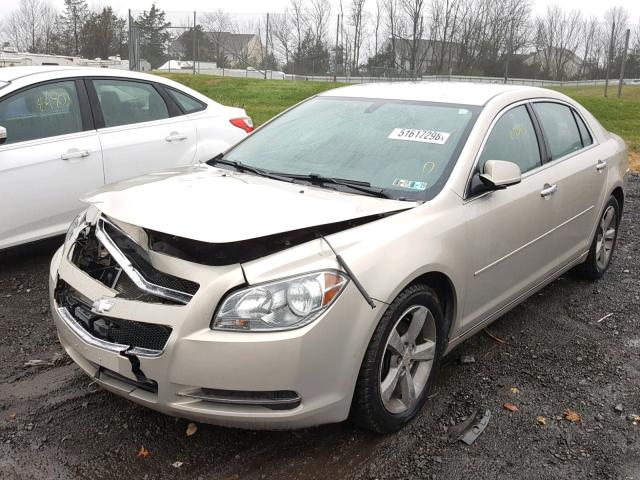 1G1ZC5E07CF106816 - 2012 CHEVROLET MALIBU 1LT 棕色 照片 2