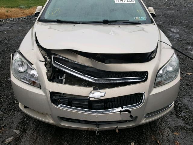 1G1ZC5E07CF106816 - 2012 CHEVROLET MALIBU 1LT 棕色 照片 9