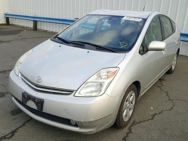 JTDKB20U940052623 - 2004 TOYOTA PRIUS SILVER photo 2