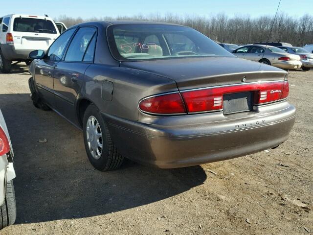 2G4WS52J431219295 - 2003 BUICK CENTURY CU TAN photo 3