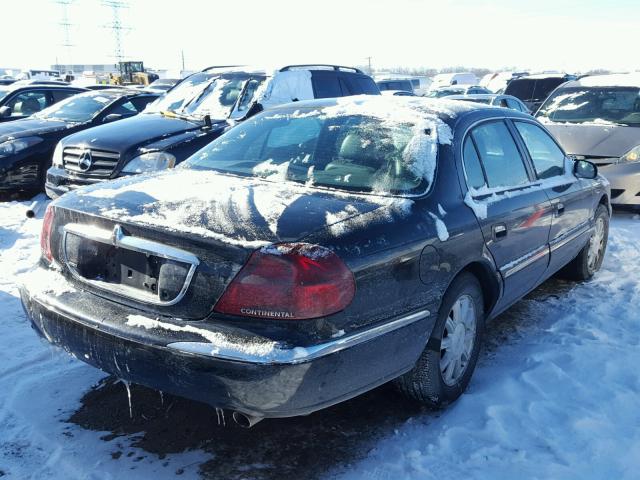 1LNHM97V71Y678336 - 2001 LINCOLN CONTINENTA BLACK photo 4