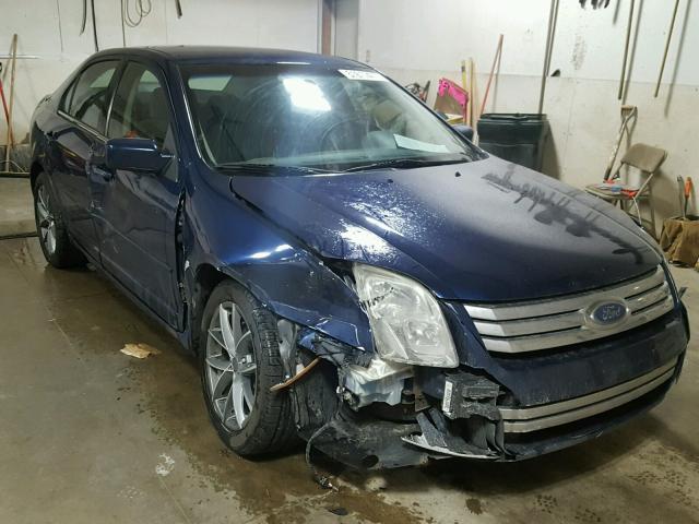 3FAHP08127R114187 - 2007 FORD FUSION SEL BLUE photo 1