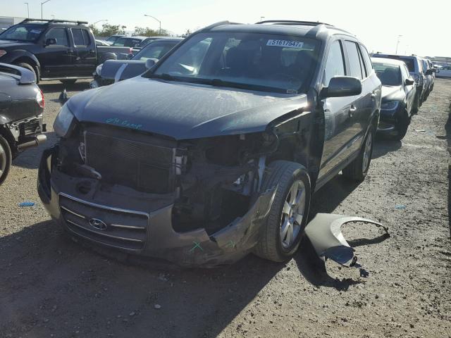 5NMSH13E49H238753 - 2009 HYUNDAI SANTA FE S GRAY photo 2