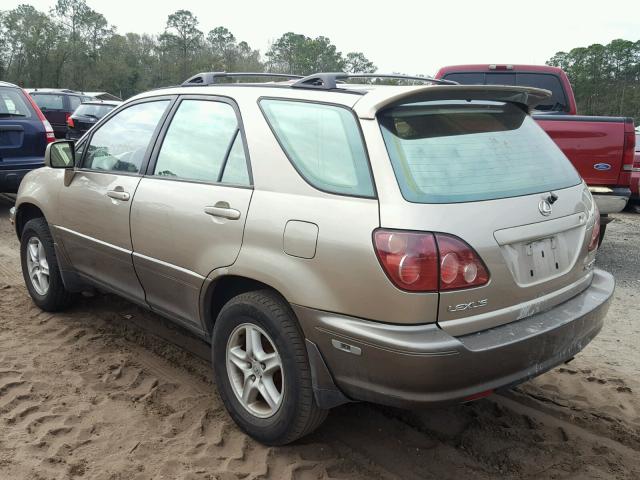 JT6GF10U1Y0061348 - 2000 LEXUS RX 300 GOLD photo 3