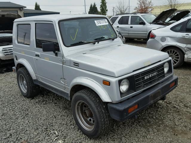 JS3JC51V2H4116647 - 1987 SUZUKI SAMURAI GRAY photo 1