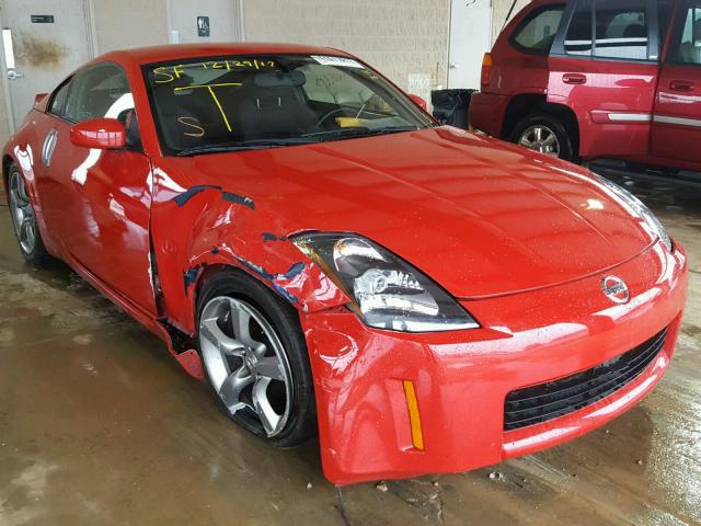 JN1AZ34E63T003234 - 2003 NISSAN 350Z COUPE RED photo 1