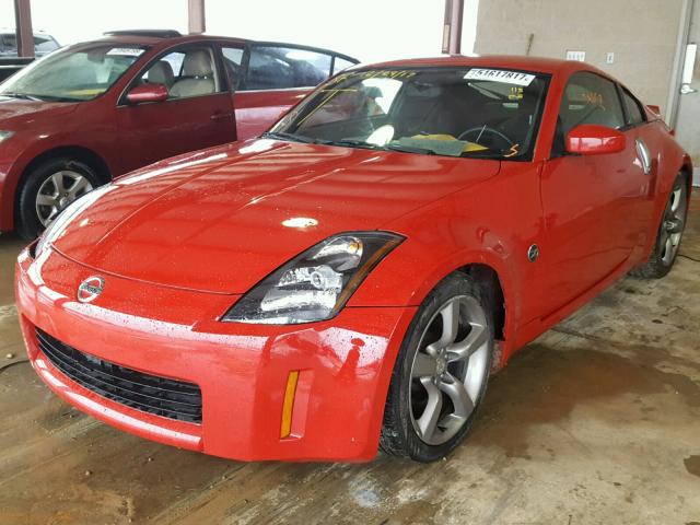 JN1AZ34E63T003234 - 2003 NISSAN 350Z COUPE RED photo 2