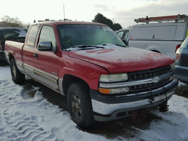 1GCEK19T4XE228177 - 1999 CHEVROLET SILVERADO RED photo 1