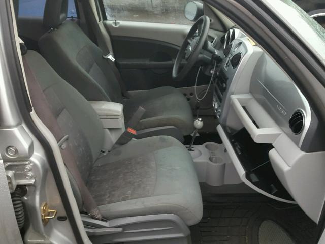 3A4FY48B57T549328 - 2007 CHRYSLER PT CRUISER SILVER photo 5