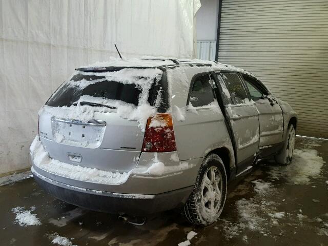2A8GF68X78R108529 - 2008 CHRYSLER PACIFICA T SILVER photo 4