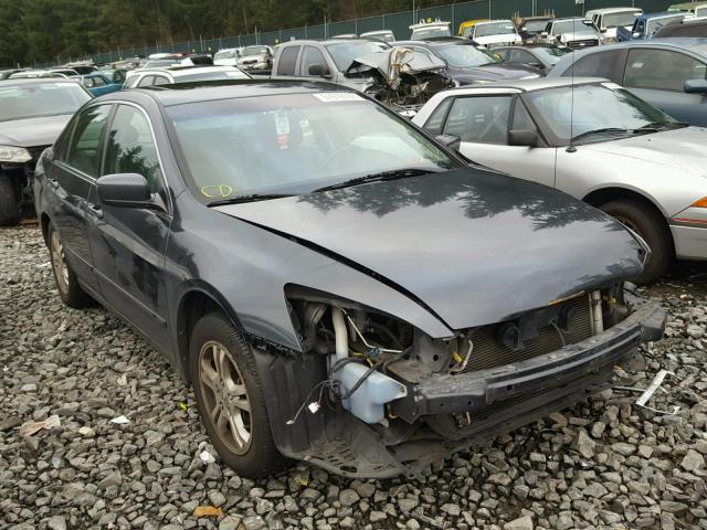 1HGCM568X6A022443 - 2006 HONDA ACCORD EX GRAY photo 1