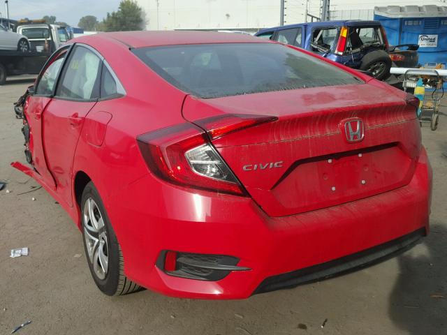 2HGFC2F52HH527773 - 2017 HONDA CIVIC LX RED photo 3