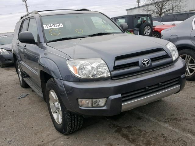 JTEBU14R440041809 - 2004 TOYOTA 4RUNNER SR GRAY photo 1