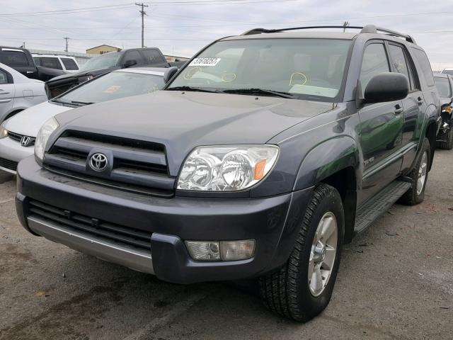 JTEBU14R440041809 - 2004 TOYOTA 4RUNNER SR GRAY photo 2