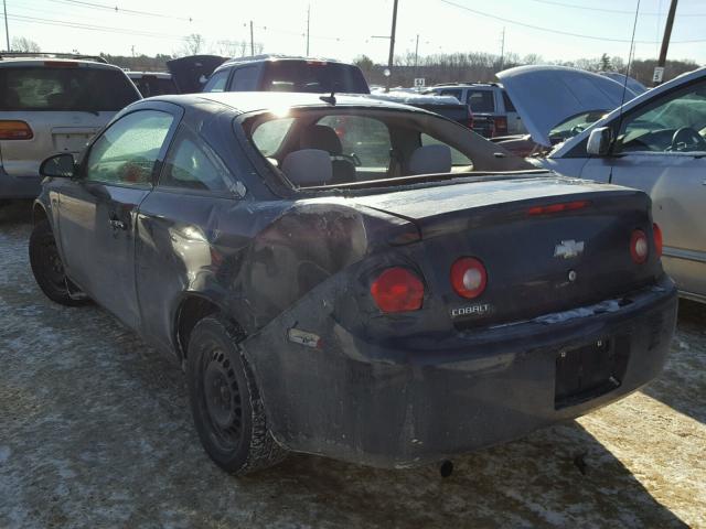 1G1AB1F59A7234811 - 2010 CHEVROLET COBALT LS BLACK photo 3