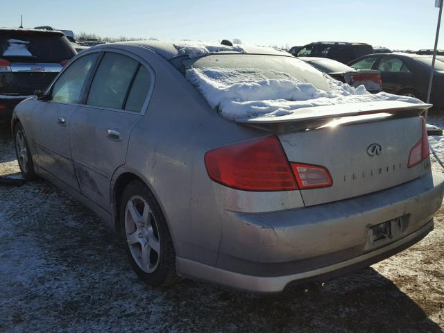 JNKCV51E13M334099 - 2003 INFINITI G35 TAN photo 3