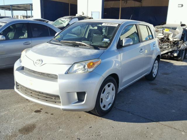 JTKKU10449J047702 - 2009 TOYOTA SCION XD SILVER photo 2