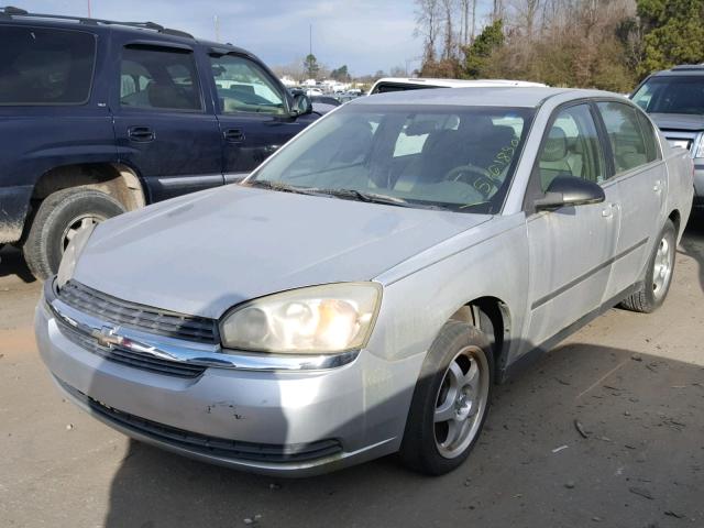 1G1ZS52F05F132740 - 2005 CHEVROLET MALIBU GRAY photo 2