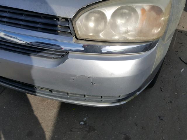 1G1ZS52F05F132740 - 2005 CHEVROLET MALIBU GRAY photo 9