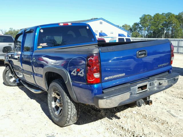 1GCHK29234E264545 - 2004 CHEVROLET SILVERADO BLUE photo 3