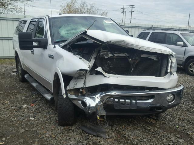 1FTPW14V28FC30687 - 2008 FORD F150 SUPER WHITE photo 1