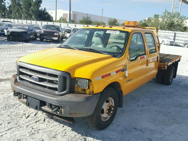 1FDWW36P13EB99108 - 2003 FORD F350 SUPER YELLOW photo 2