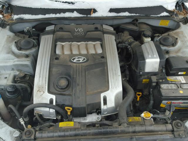 KMHFU45EX5A412269 - 2005 HYUNDAI XG 350 SILVER photo 7