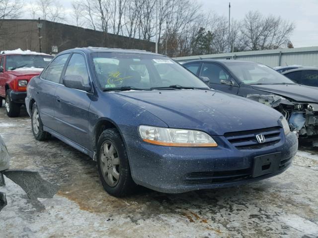 JHMCG65872C015122 - 2002 HONDA ACCORD EX BLUE photo 1