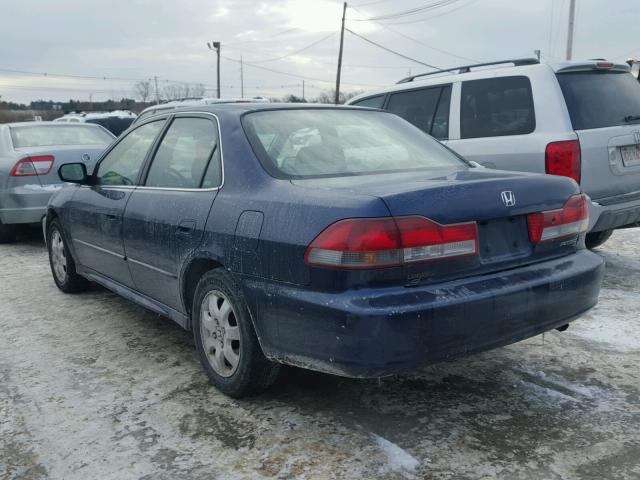 JHMCG65872C015122 - 2002 HONDA ACCORD EX BLUE photo 3