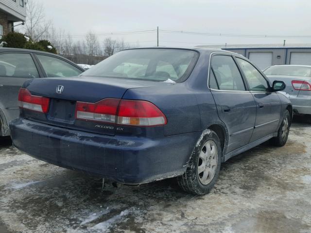 JHMCG65872C015122 - 2002 HONDA ACCORD EX BLUE photo 4