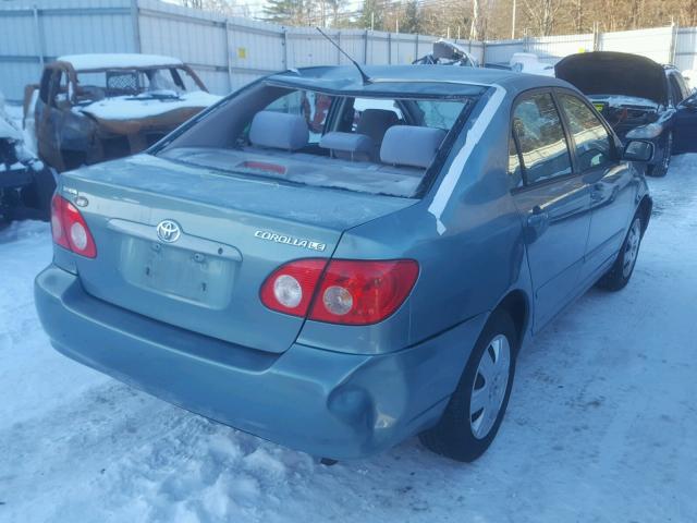 2T1BR32E45C456766 - 2005 TOYOTA COROLLA CE GREEN photo 4