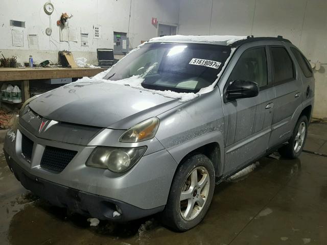 3G7DA03E33S523577 - 2003 PONTIAC AZTEK GRAY photo 2