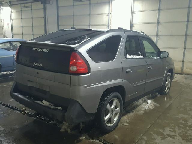 3G7DA03E33S523577 - 2003 PONTIAC AZTEK GRAY photo 4