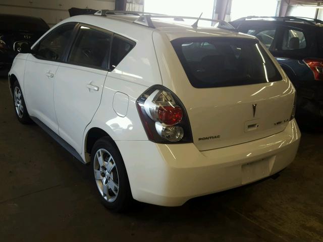 5Y2SM67059Z415362 - 2009 PONTIAC VIBE WHITE photo 3