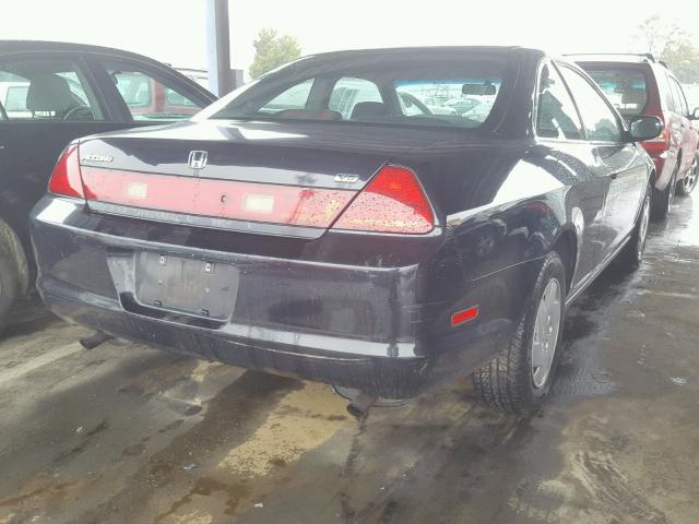 1HGCG2243YA023543 - 2000 HONDA ACCORD LX BLACK photo 4