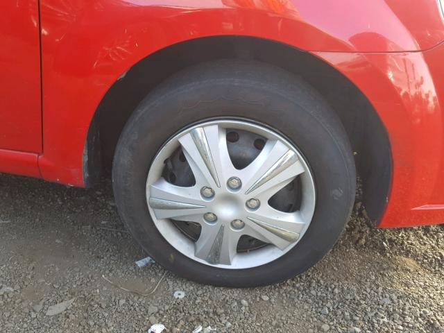 KL1TD5DE5AB089551 - 2010 CHEVROLET AVEO LS RED photo 9