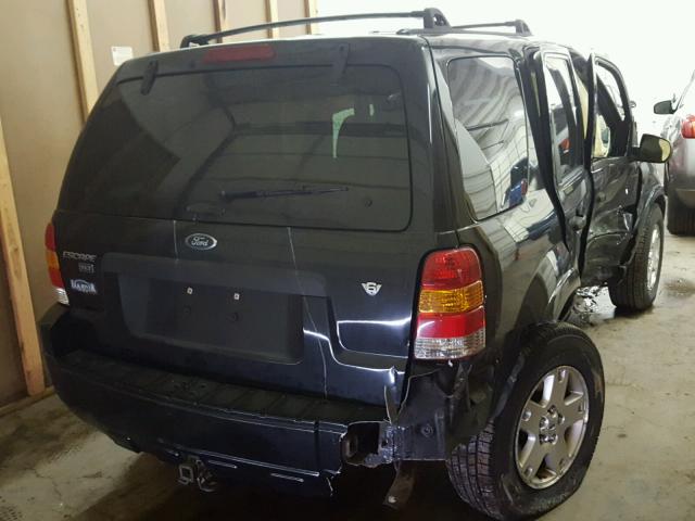 1FMCU93137KA11840 - 2007 FORD ESCAPE XLT BLACK photo 4