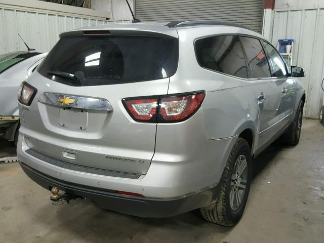 1GNKVGKD7FJ128782 - 2015 CHEVROLET TRAVERSE L SILVER photo 4