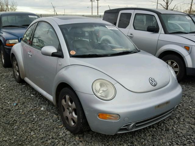 3VWCB21C32M416441 - 2002 VOLKSWAGEN NEW BEETLE 银色 照片 1