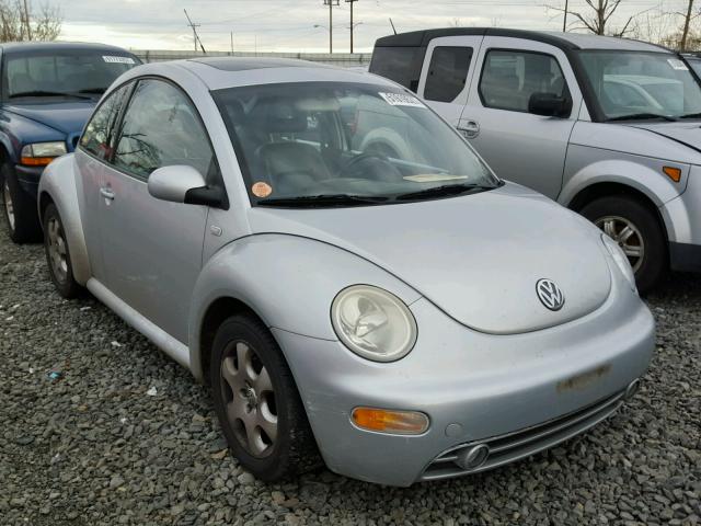 3VWCB21C32M416441 - 2002 VOLKSWAGEN NEW BEETLE SILVER photo 1