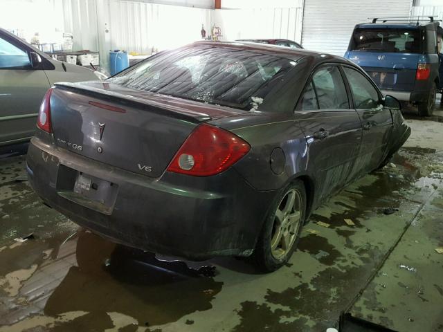 1G2ZG58NX74135817 - 2007 PONTIAC G6 BASE GRAY photo 4