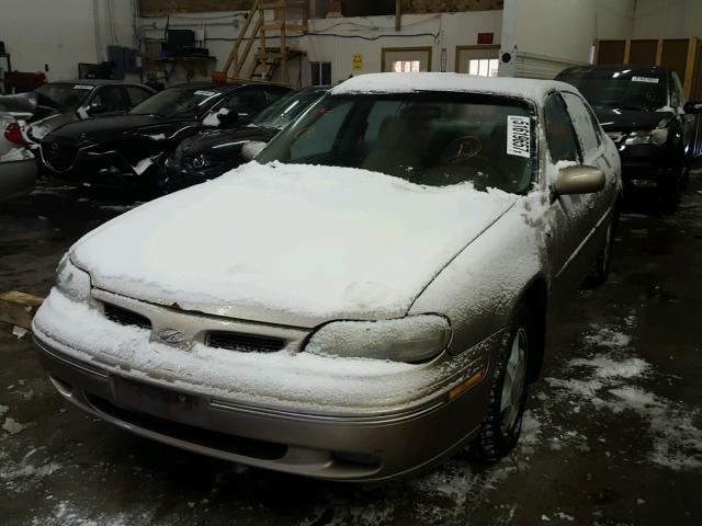 1G3NG52M0X6305598 - 1999 OLDSMOBILE CUTLASS GL TAN photo 2